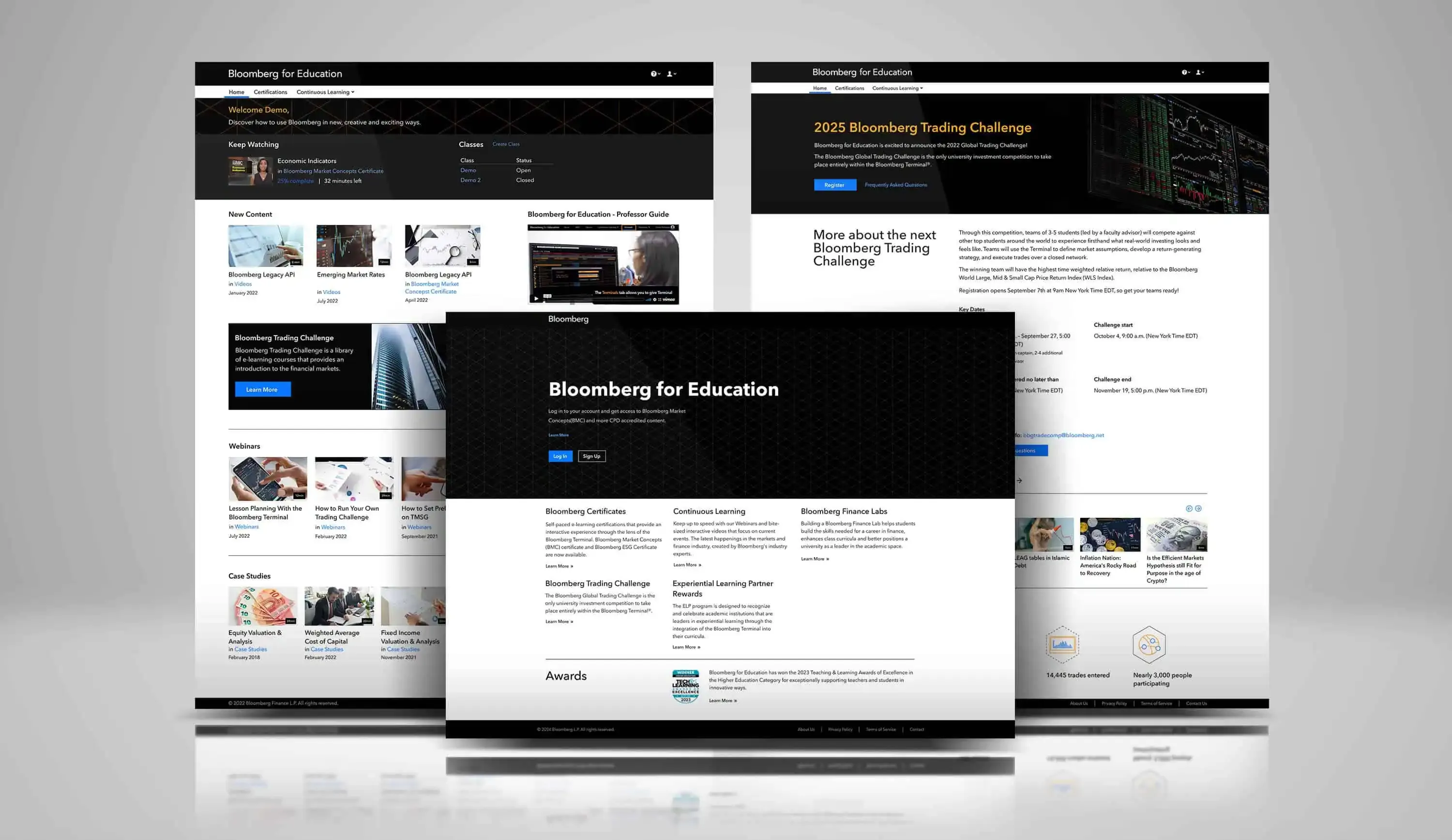 UI & UX Design for the Educational Portal