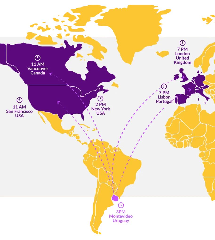 Global reach across the US and Europe