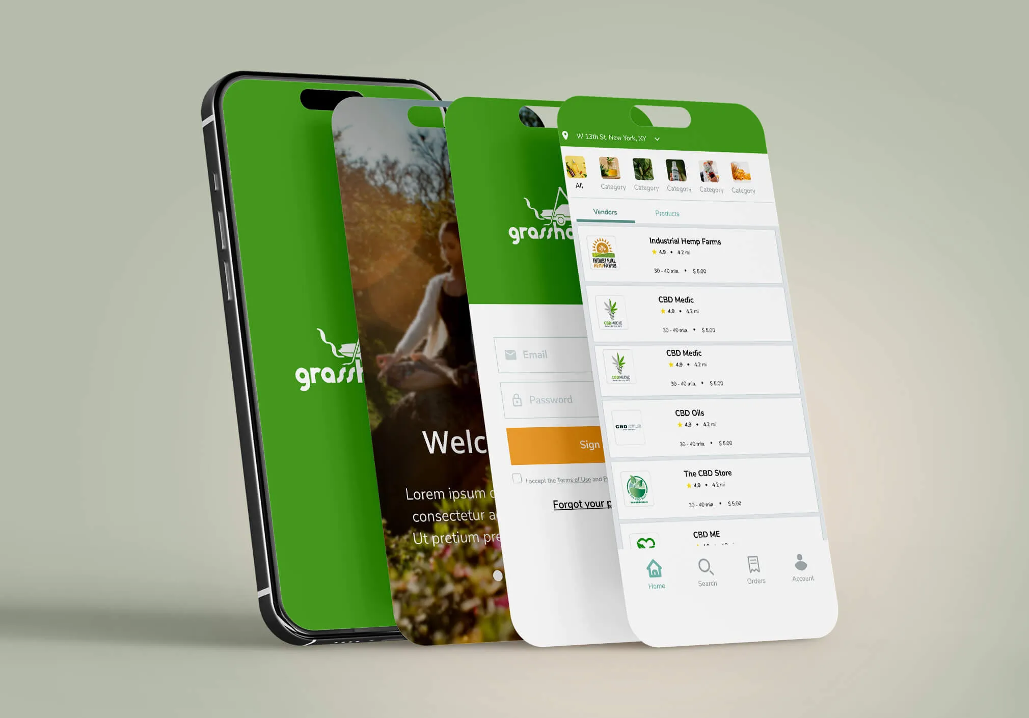 UX & Mobile App Design for On-Demand Delivery App